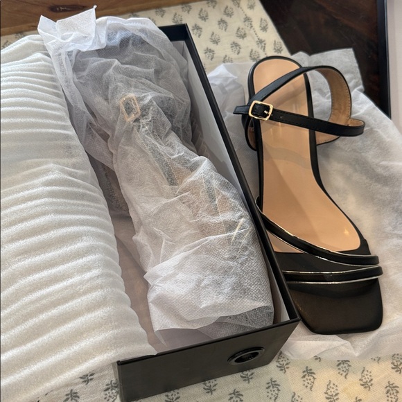 NWT Azazie Women's Black Strappy Heels Size EU 41 ( 9.5) - Picture 6 of 6